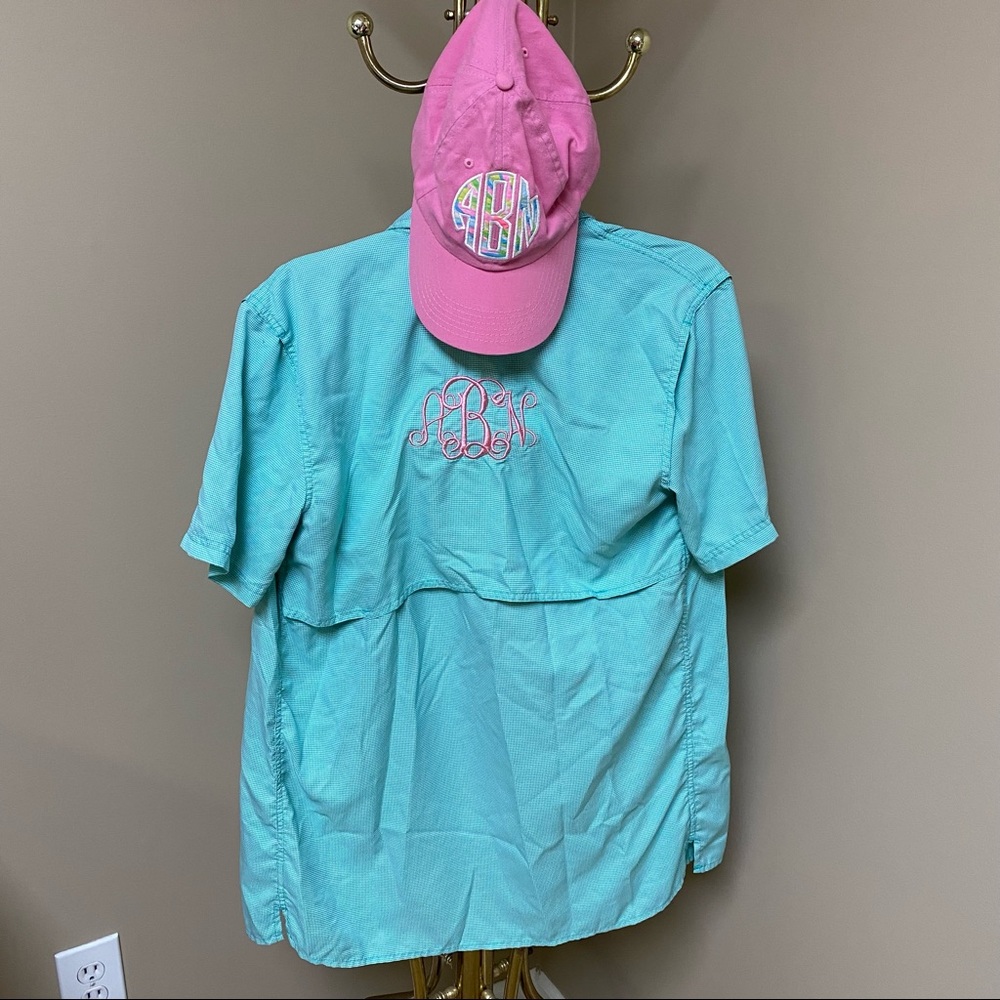 ABN Monogrammed Beach Cover-Up & Hat